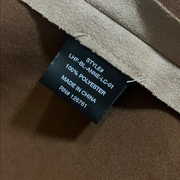 Classic Suede Tan Trench Coat for Women Size Medium - Picture 10 of 11